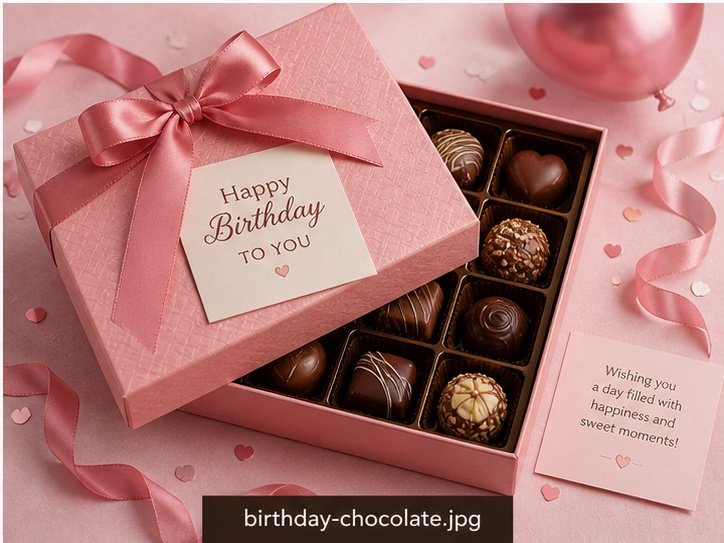 Celebration Chocolate Surprise Box