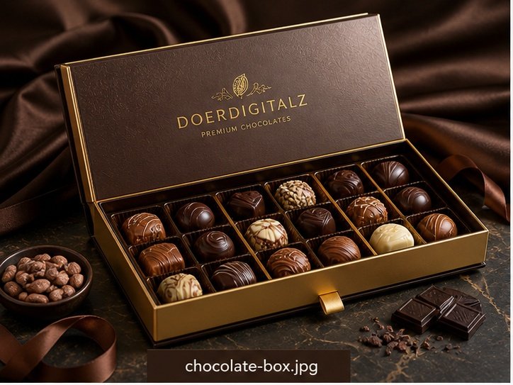 Velvet Cocoa Truffle Box